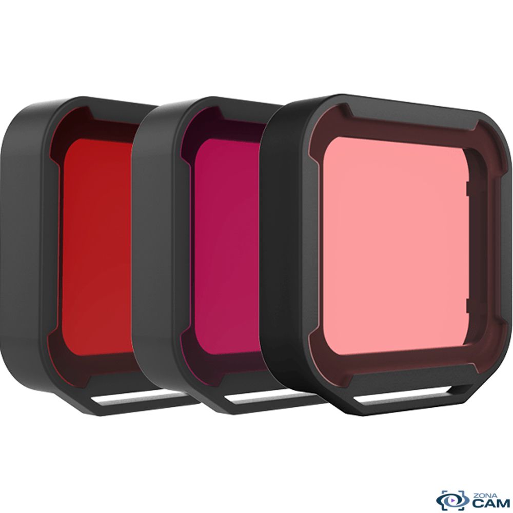 PolarPro Aqua series Pack filtros buceo rojo GoPro