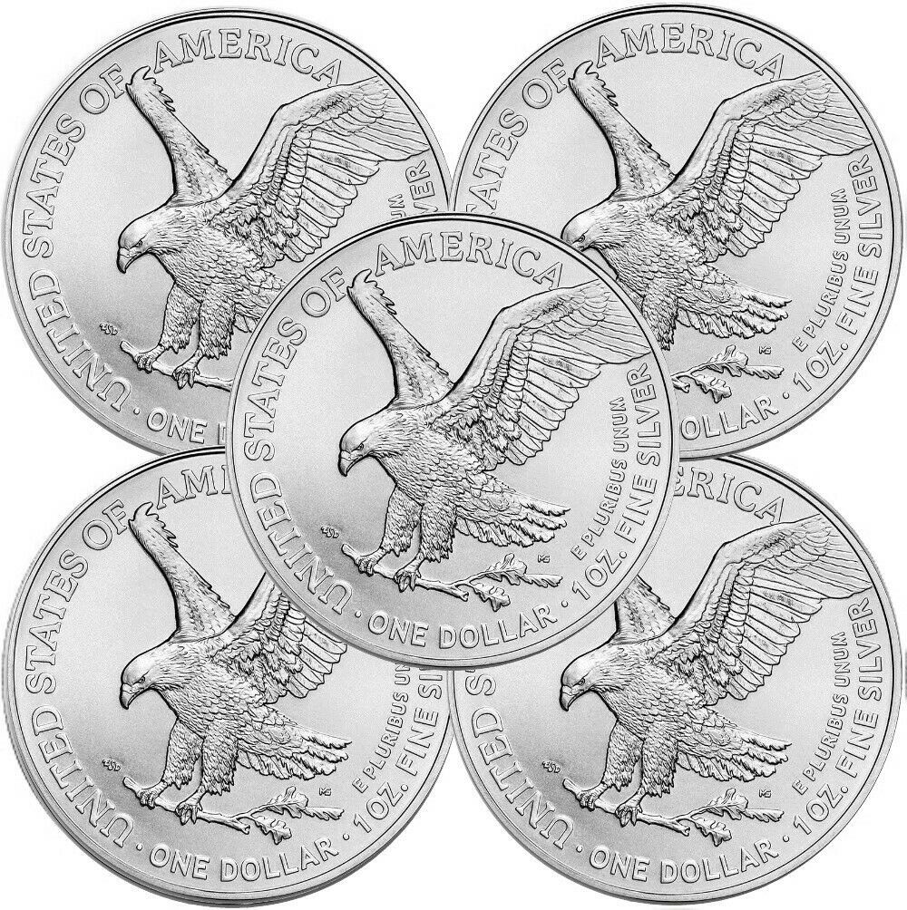 Moneda 1 onza Aguila de Plata Estados Unidos 2022