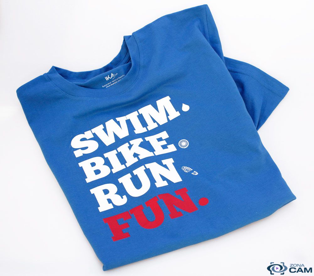 Remera Ika Swim Bike Run Fun