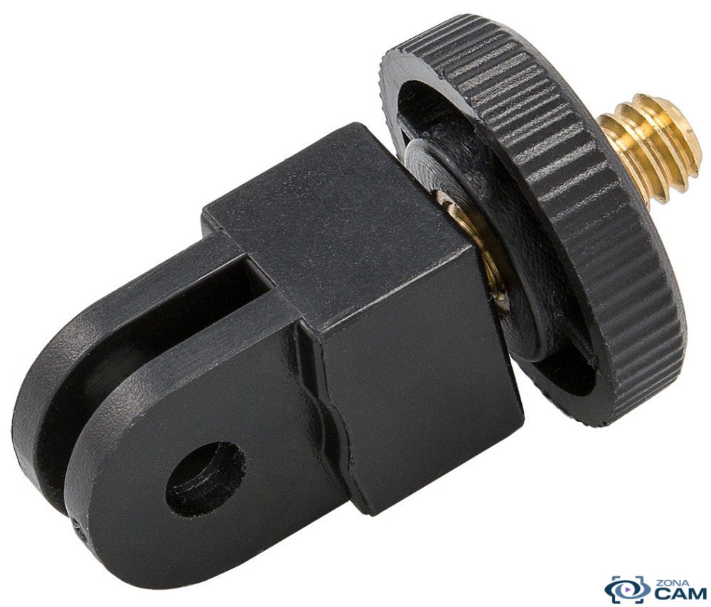 Adaptador convertidor aluminio GoPro Hero rosca