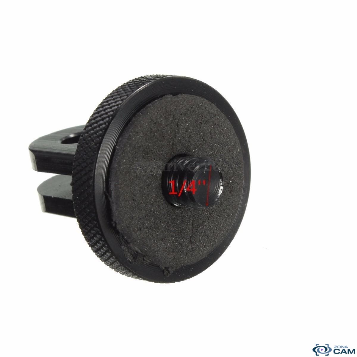 Adaptador convertidor aluminio GoPro Hero rosca