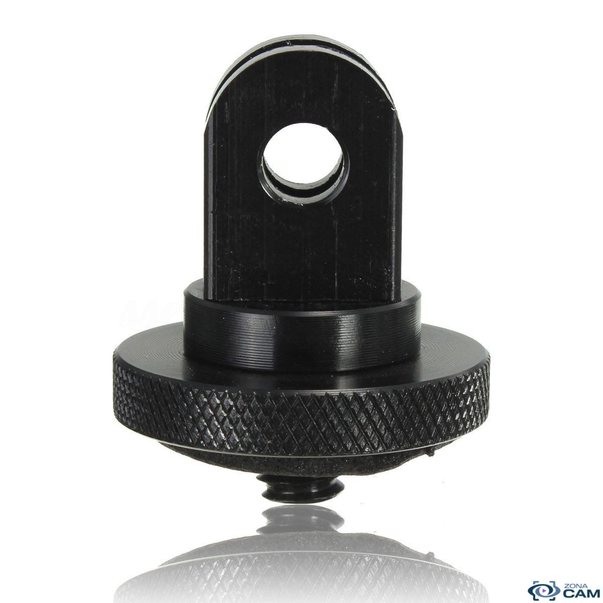 Adaptador convertidor aluminio GoPro Hero rosca