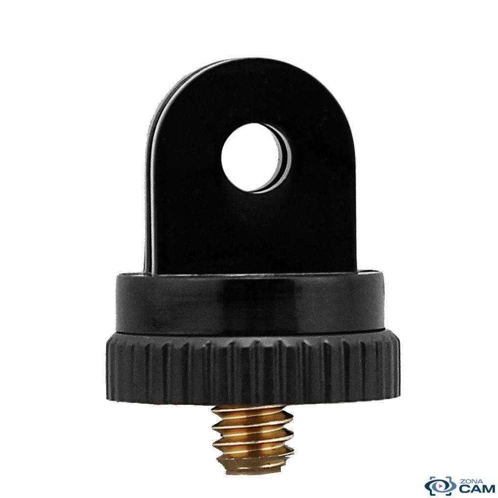 Adaptador convertidor aluminio GoPro Hero rosca