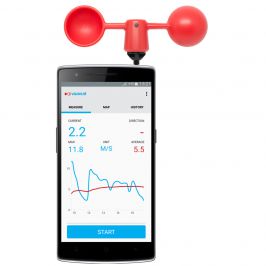 Anemometro Vaavud Mjolnir App Celular Smartphone