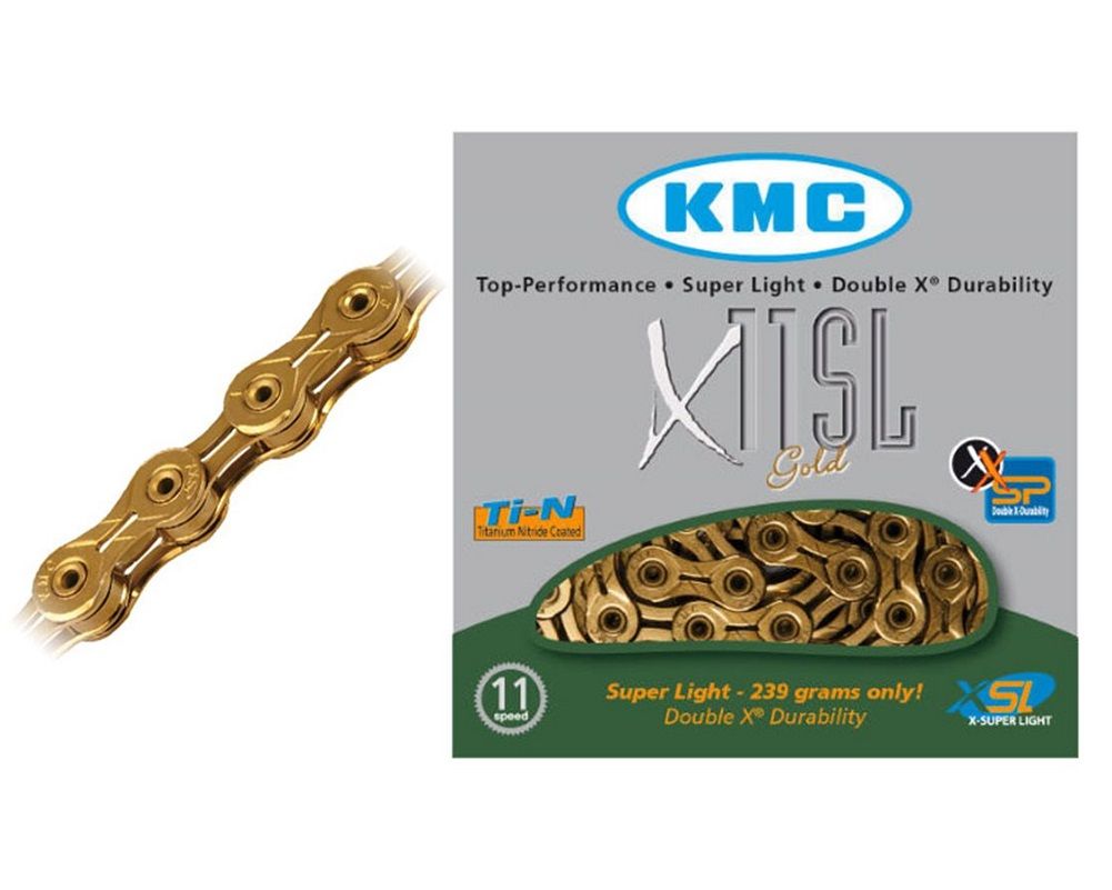 Cadena KMC X11SL Titanio Nitride 11 velocidades