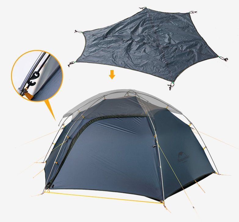 Carpa amplia Naturehike Cloud Peak 2 Personas