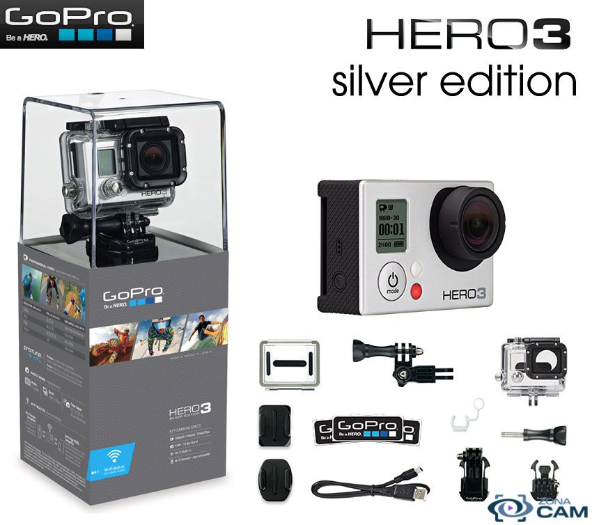 Gopro Hero 3 Silver Edition
