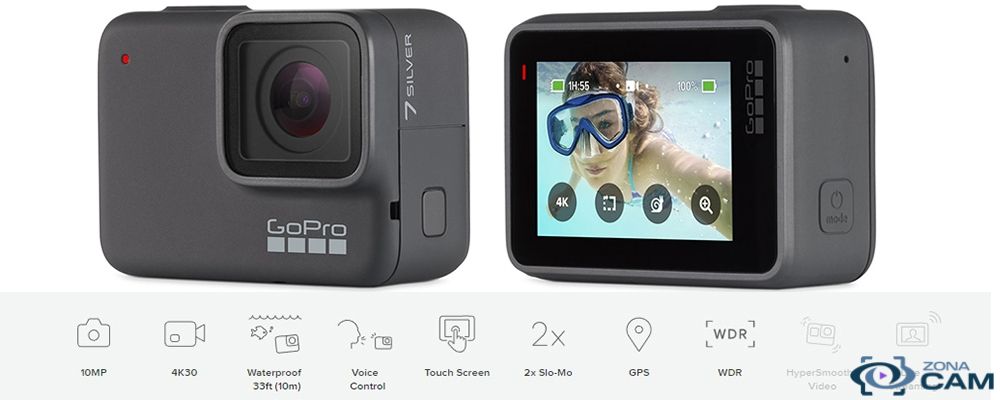 GoPro Hero 7 Silver Edition