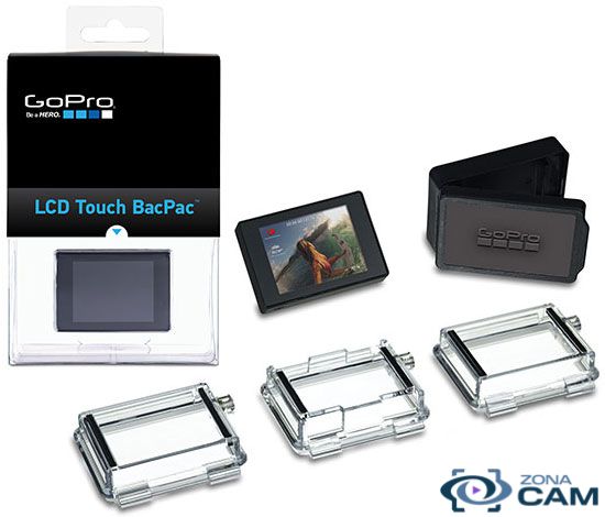 Gopro kit LCD Touch BacPac 3 usos
