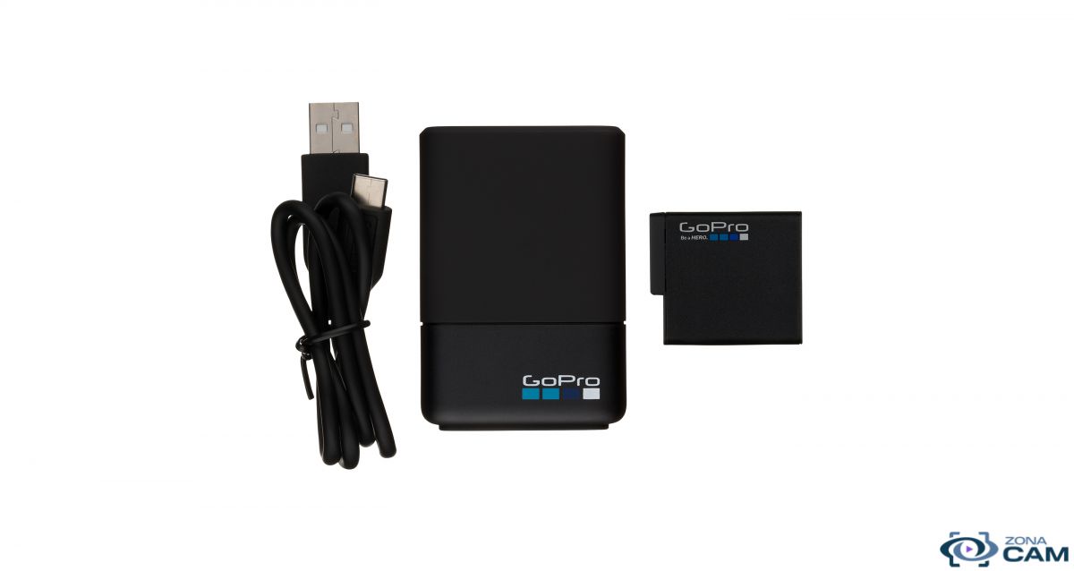 GoPro Hero 5-6-7 Cargador dual usb + bateria