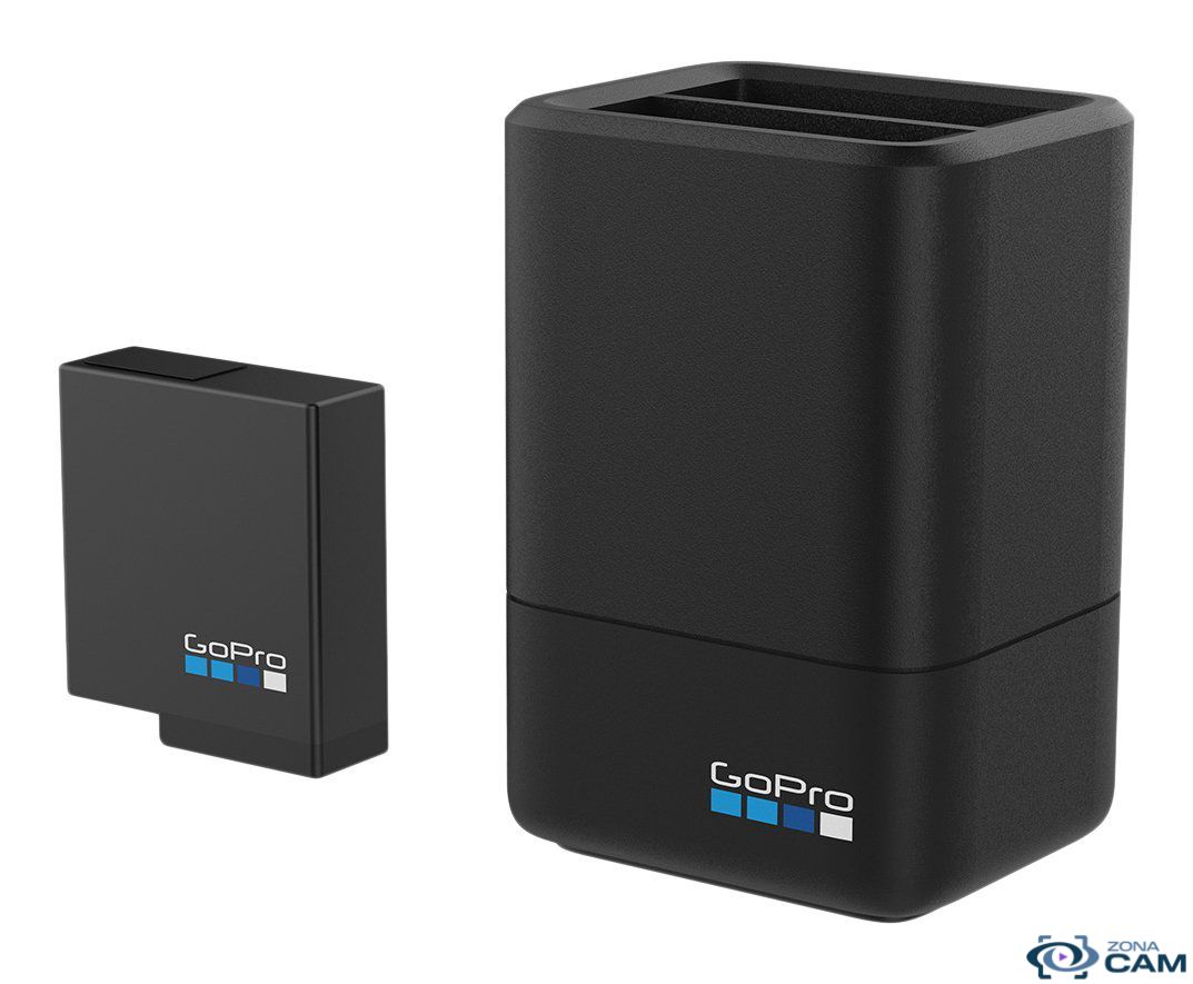GoPro Hero 5-6-7 Cargador dual usb + bateria