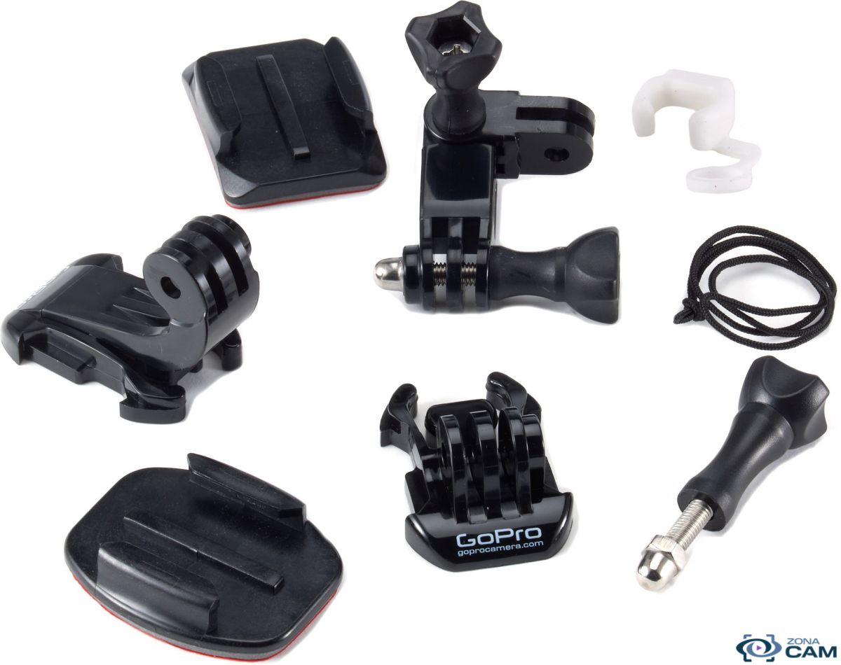 GoPro Kit repuestos Original accesorios AGBAG-001