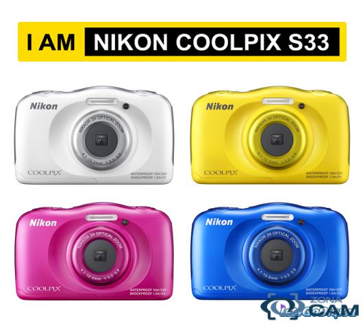 Nikon Coolpix S33 sumergible 10m