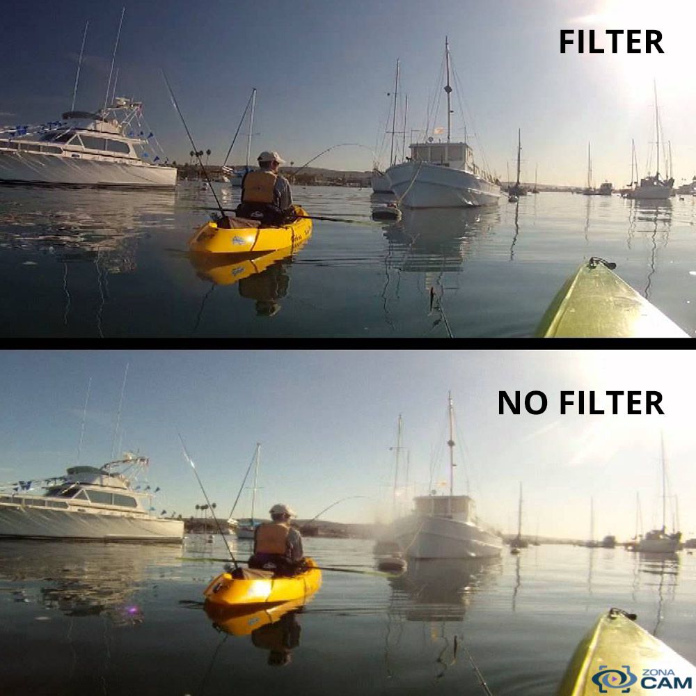 PolarPro filtro Polarizado GoPro Hero 4 5 Session