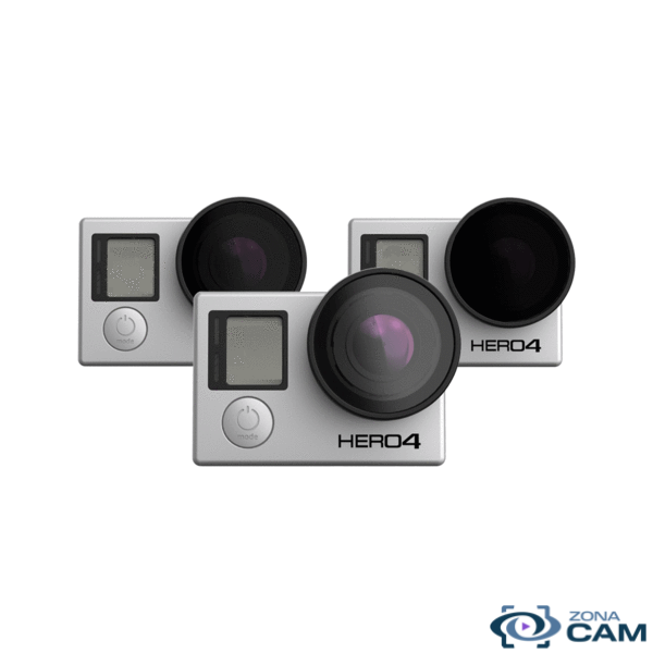 PolarPro camara GoPro Hero 4 filtros polarizados