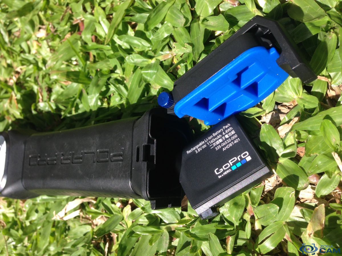 PolarPro ProGrip mango flotador GoPro Hero