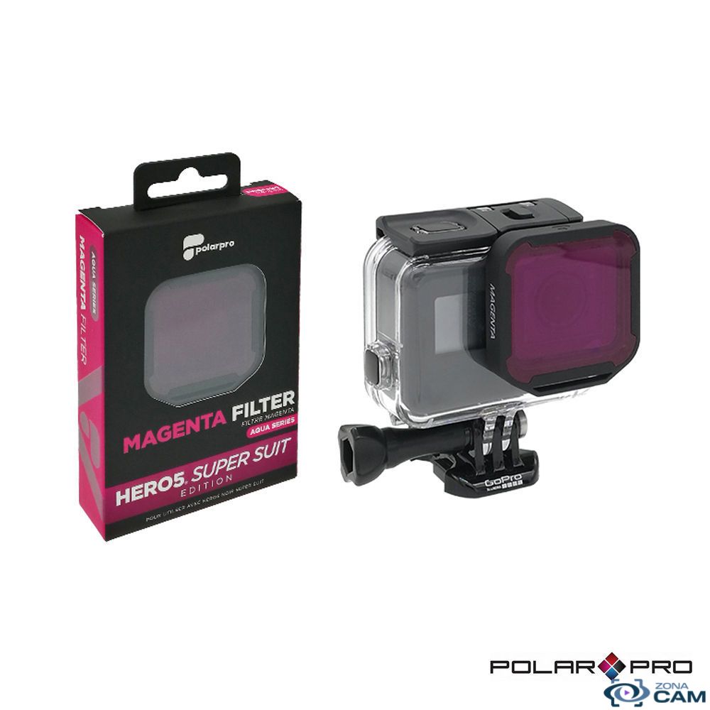PolarPro Filtro Magenta Hero 5 6 7  Black Edition