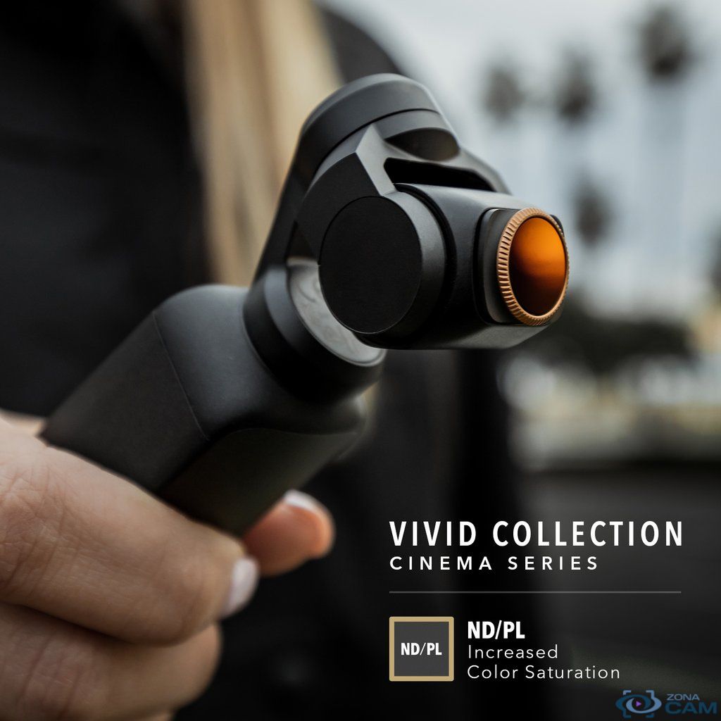 PolarPro Dji Osmo Pocket Vivid Collection filtros