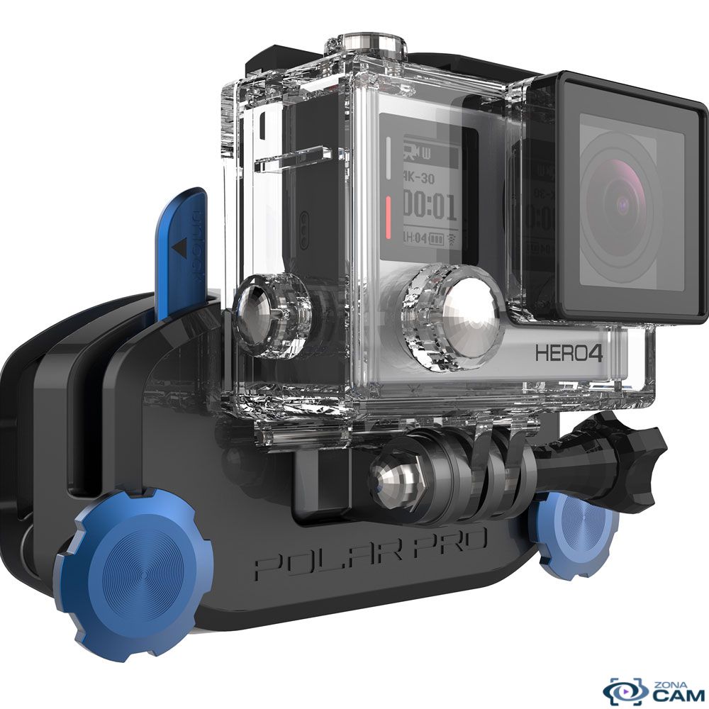 PolarPro ProGrip y StrapMount combo camara GoPro