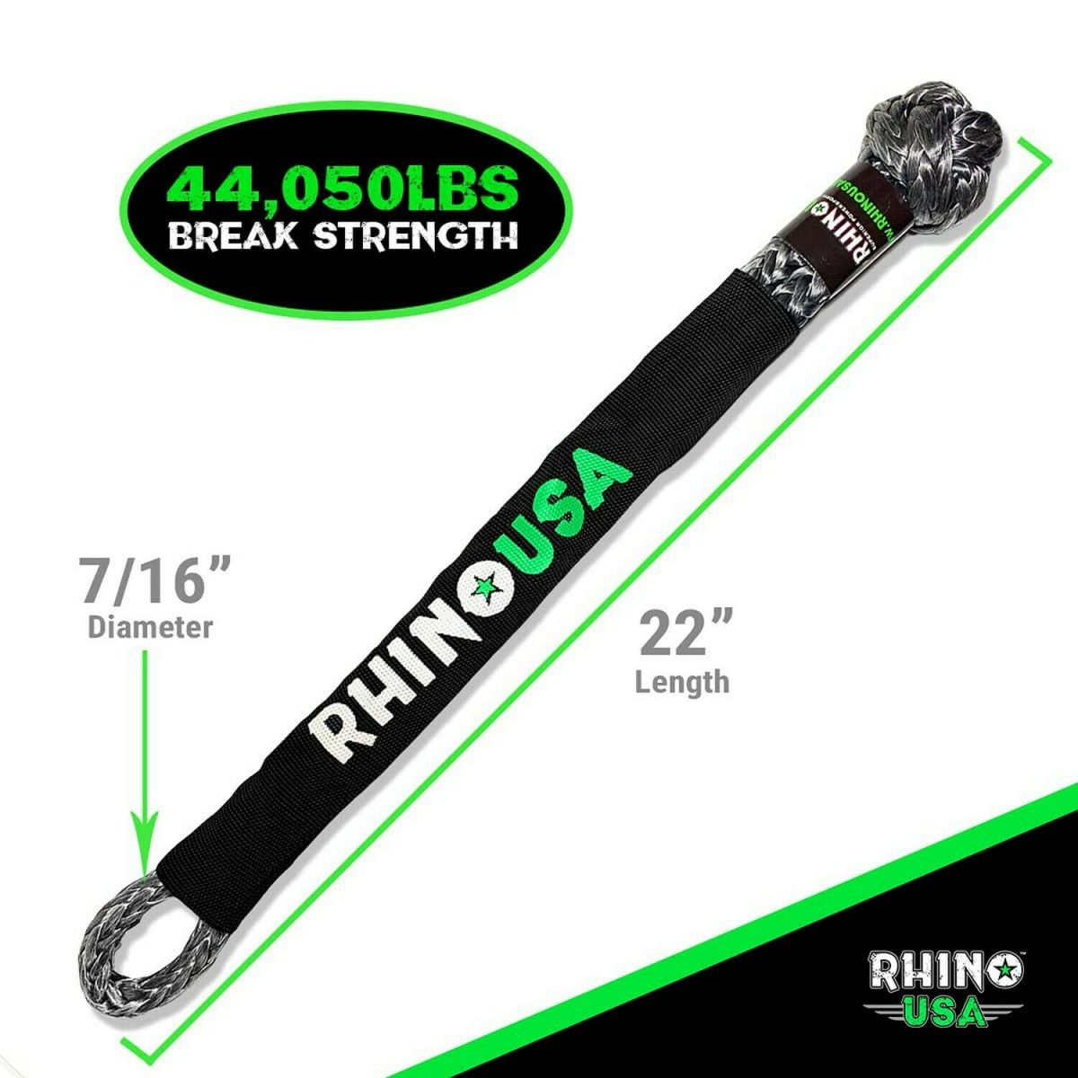 Rhino USA Grillete sintetico 7/16