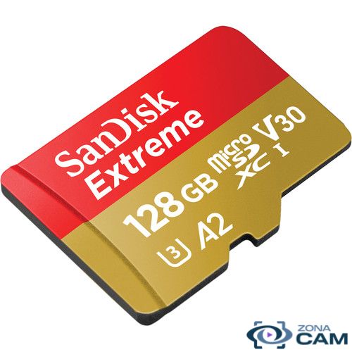 Memoria Sandisk Extreme MicroSD 128Gb A GoPro DSLR