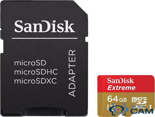 Sandisk microSD Extreme 64gb clase 10