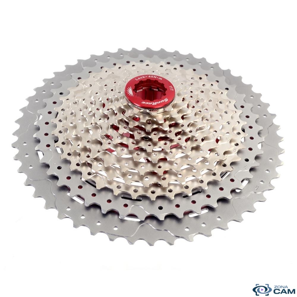 Sunrace CSMX80 de 11-50T Cassette 11 vel PiÃ±ones